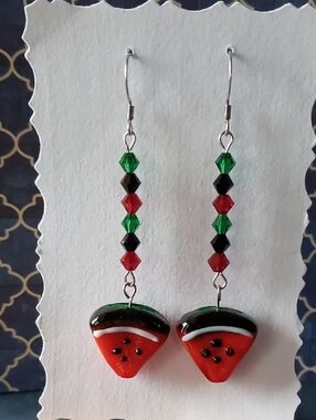 Watermelon Earrings